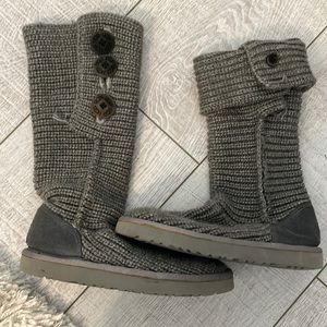 UGG slouchy gray boot